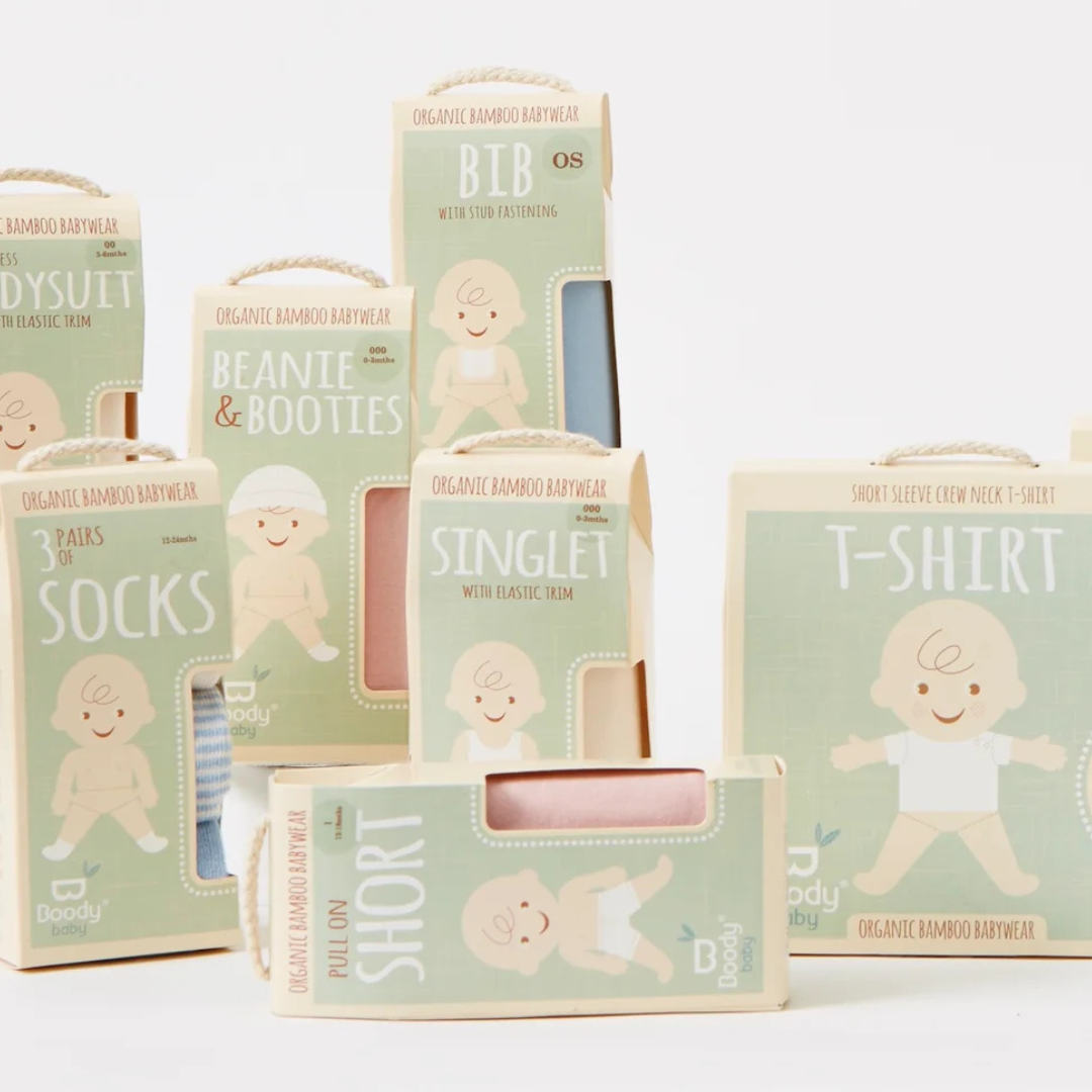 BOODY Babyストレッチジャージーラップ