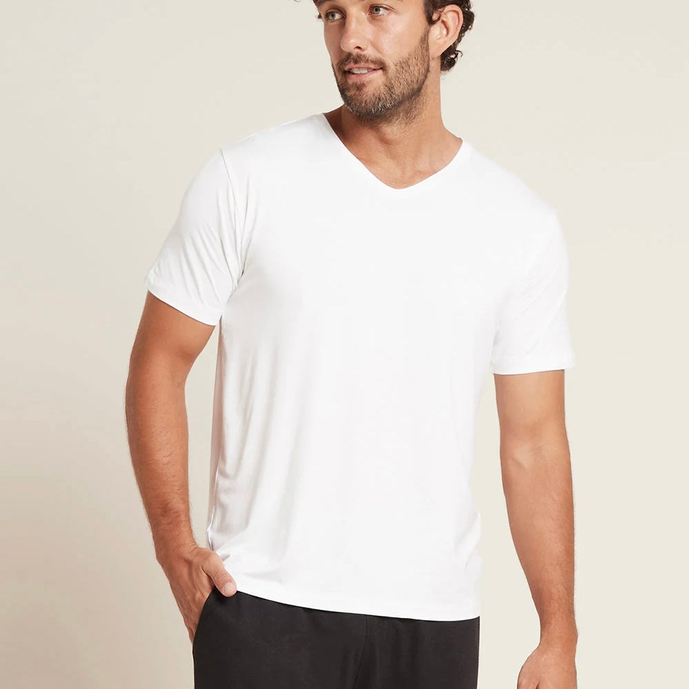 BOODY メンズ Vネック Tシャツ