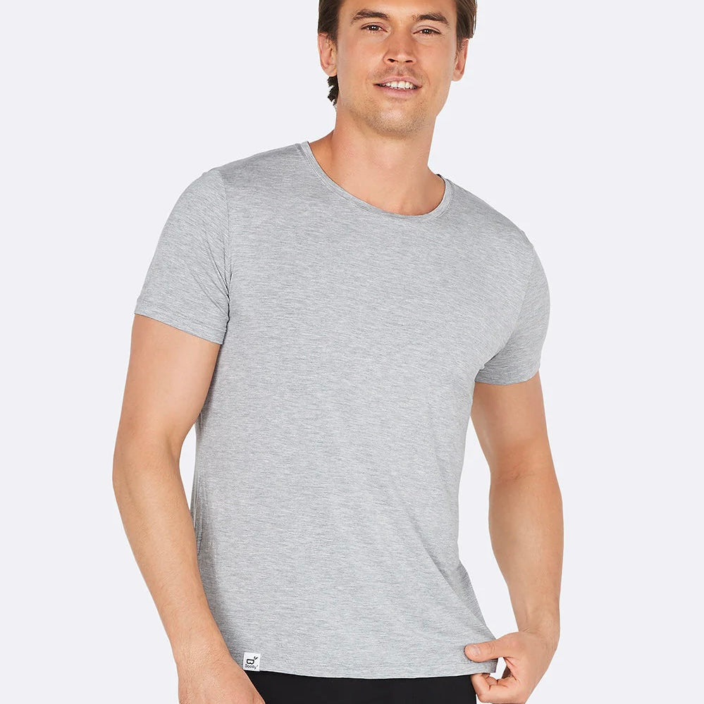 BOODY メンズ クルーネック Tシャツ