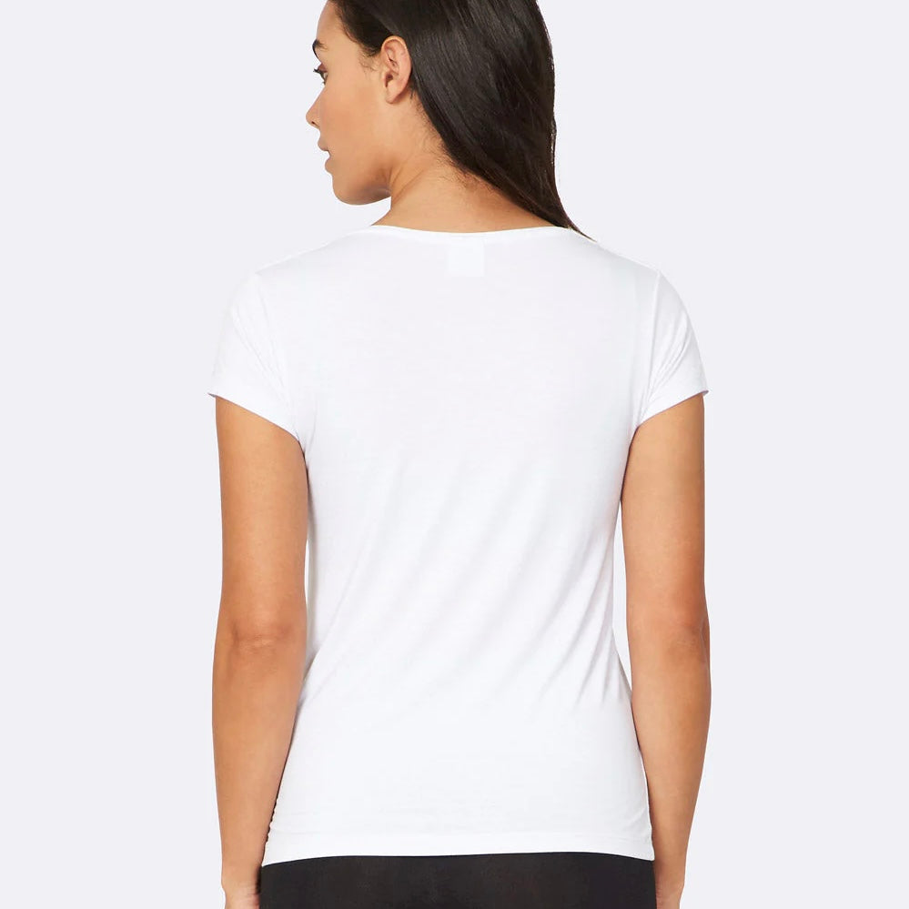 BOODY VネックTシャツ